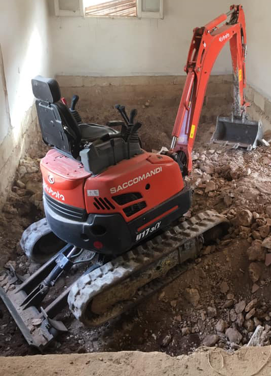 Mini escavatore Kubota U17-3α