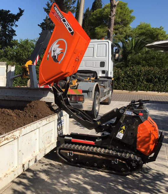 Motocarriola Cingolata Cormidi C60